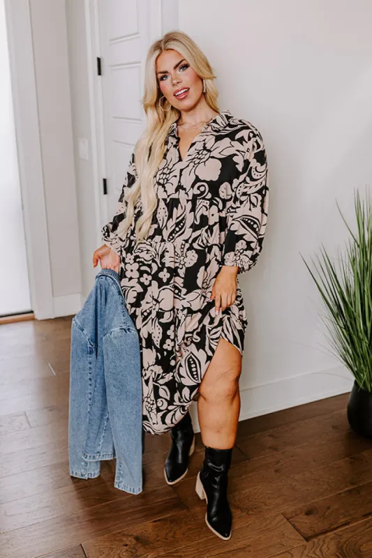 One Way Ticket Floral Midi Curves sold by Impressions