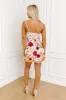 Stunning Views Embroidered Mini Dress In Pink sold by Impressions