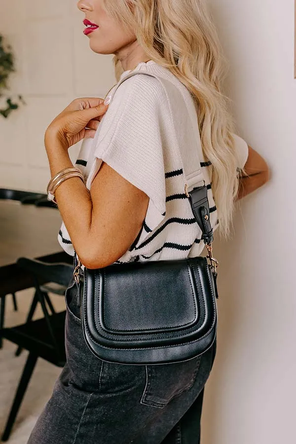 Fashion Diary Faux Leather Purse In Black sold by Impressions