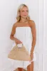 Whimsical Moment Corset Mini Dress in White sold by Impressions
