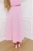 Sunshine Chic High Waist Skirt in Pink sold by Impressions