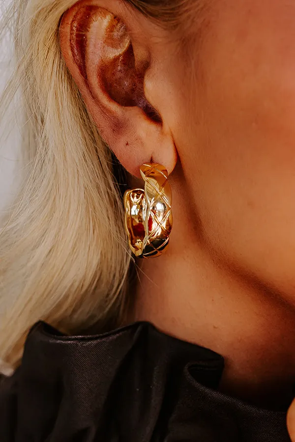 Simple & Elegant Hoop Earrings sold by Impressions