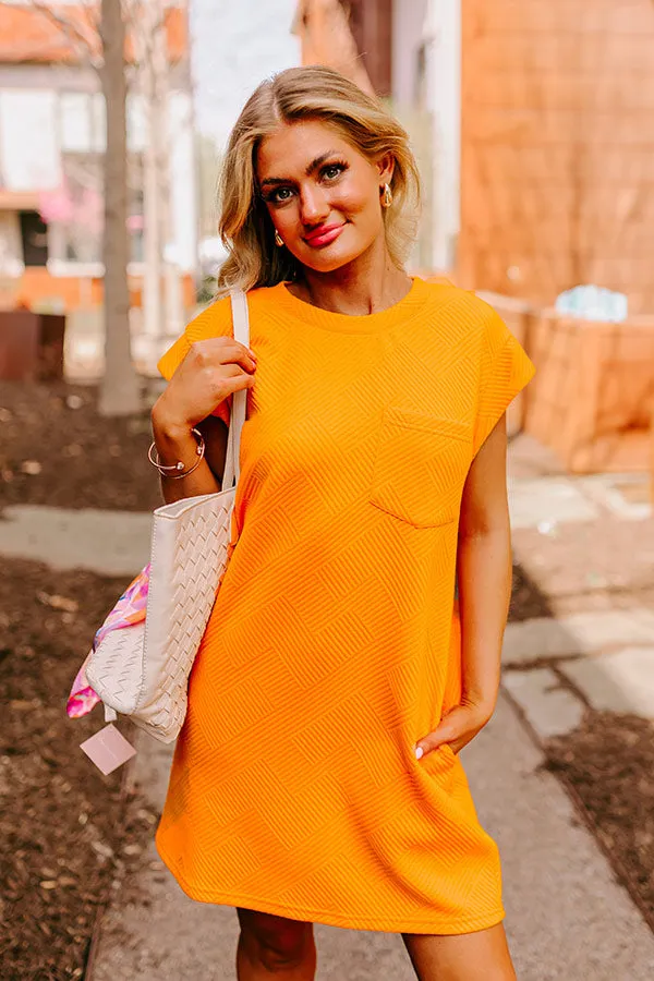 Sunny Days Shift Dress in Orange sold by Impressions product image thumbnail 2