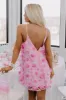 Flower Bomb Mini Dress in Pink sold by Impressions