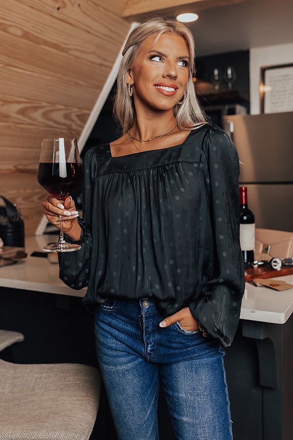 Link Up Shift Top In Black sold by Impressions product image thumbnail 4