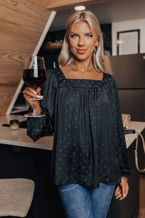 Link Up Shift Top In Black sold by Impressions product image thumbnail 2