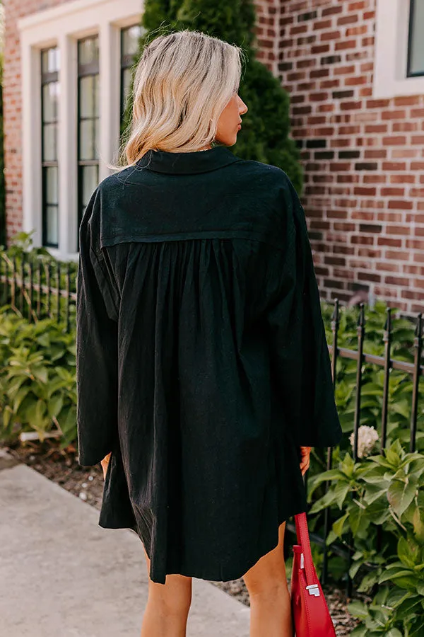 Cafe Cutie Button Down Mini Dress sold by Impressions product image thumbnail 4