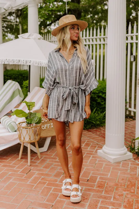 Brunch On The Pier Romper sold by Impressions