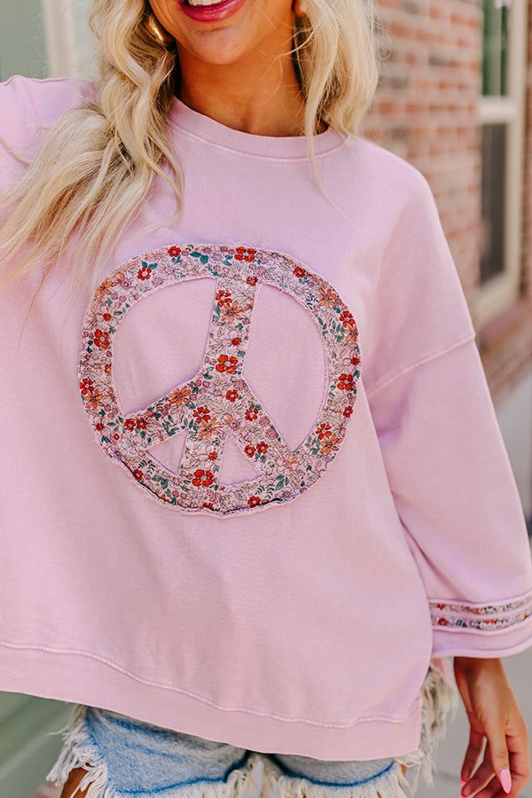 Protect Your Peace Top In Lavender sold by Impressions product image thumbnail 3