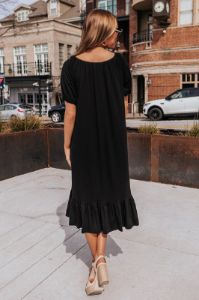Sandy Shores Midi In Black sold by Impressions