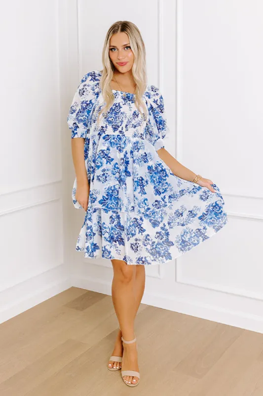 Spring Tea Garden Smocked Dress sold by Impressions