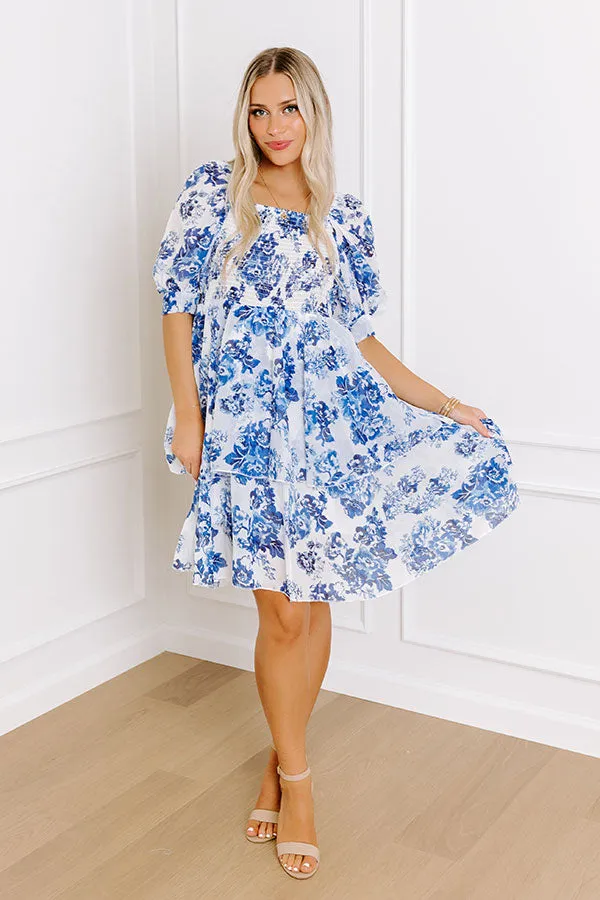 Spring Tea Garden Smocked Dress sold by Impressions