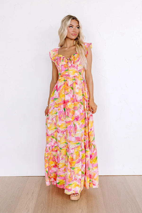 Courtyard Garden Maxi Dress sold by Impressions