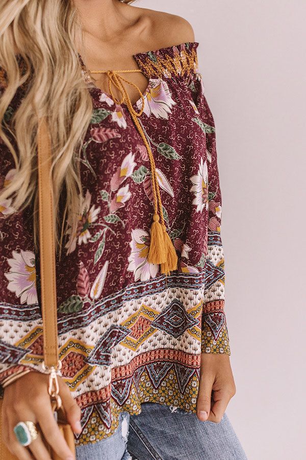 Chic Delights Floral Top sold by Impressions product image thumbnail 3