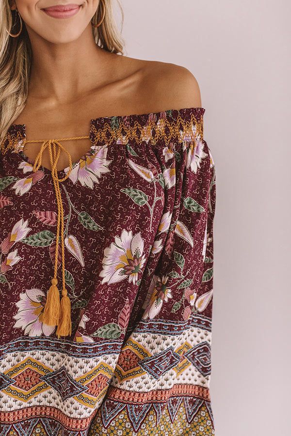 Chic Delights Floral Top sold by Impressions product image thumbnail 4