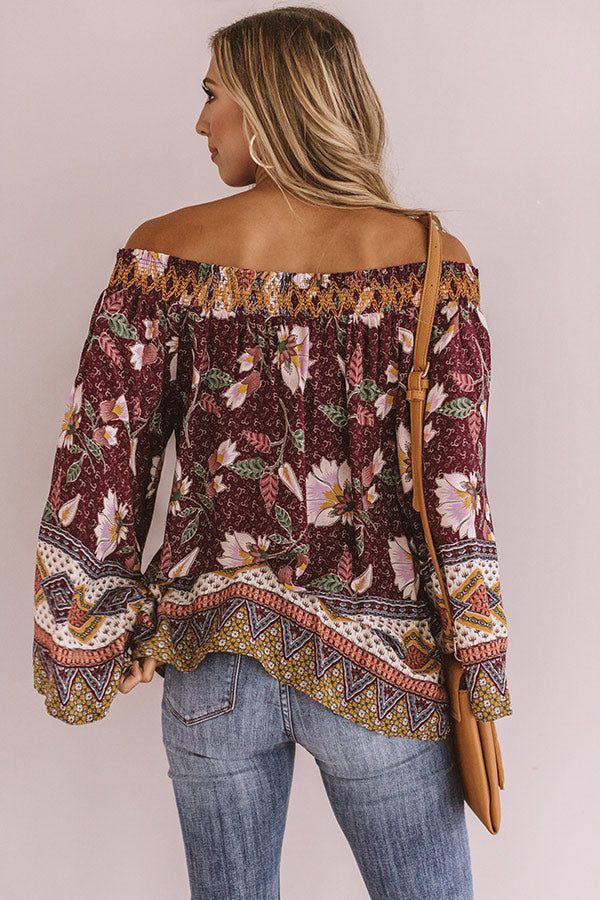 Chic Delights Floral Top sold by Impressions product image thumbnail 5