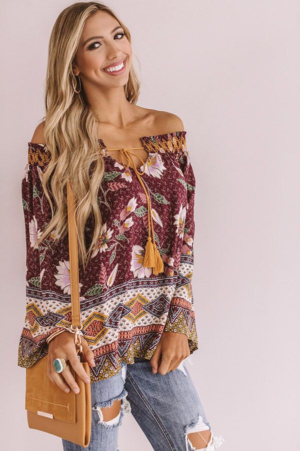 Chic Delights Floral Top sold by Impressions product image thumbnail 2