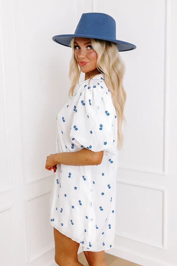 Serene Sands Embroidered Mini Dress sold by Impressions product image thumbnail 2