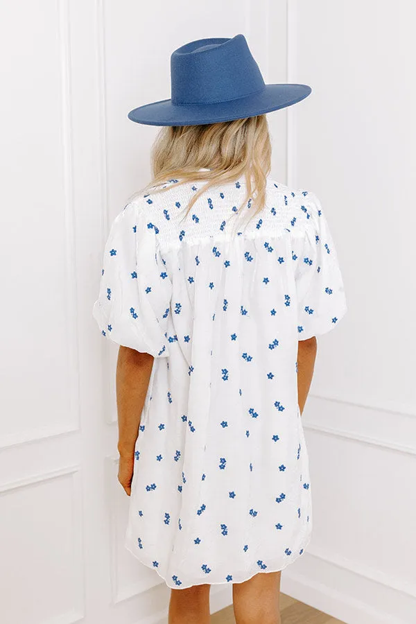 Serene Sands Embroidered Mini Dress sold by Impressions product image thumbnail 5