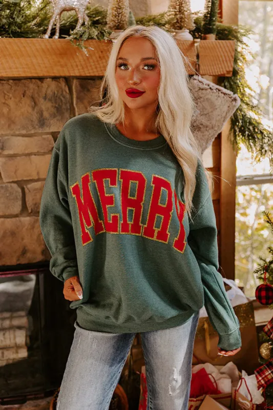 Merry Graphic Sweatshirt sold by Impressions
