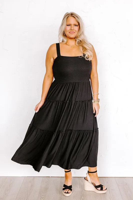 Greatest Opportunity Midi In Black Curves sold by Impressions