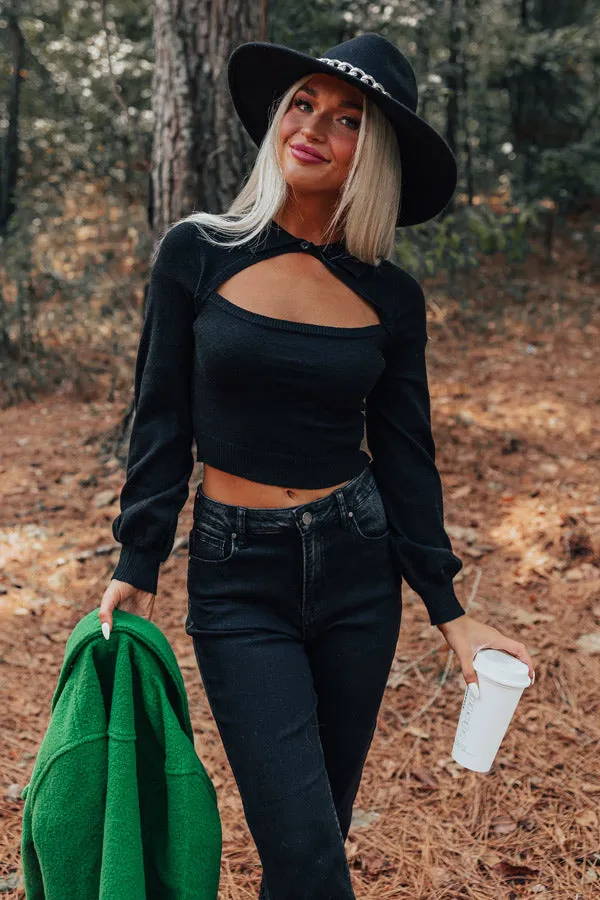 Grace And Bliss Crop Sweater sold by Impressions