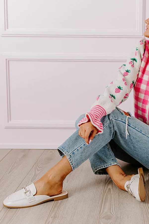 The Bridget Faux Leather Mule Loafer In Light Stone sold by Impressions product image thumbnail 2