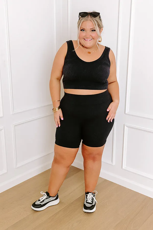 Trailside Cutie Ribbed Crop Top Curves sold by Impressions product image thumbnail 5