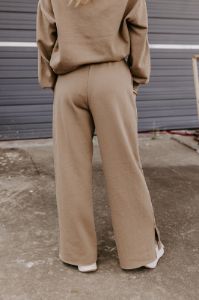 Cozier Than Ever Pants In Mocha sold by Impressions