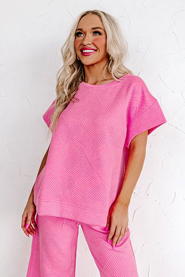 Lattes First Shift Top in Bubblegum Pink sold by Impressions product image thumbnail 3