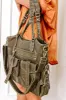 Wisteria Avenue Faux Leather Tote In Martini Olive sold by Impressions
