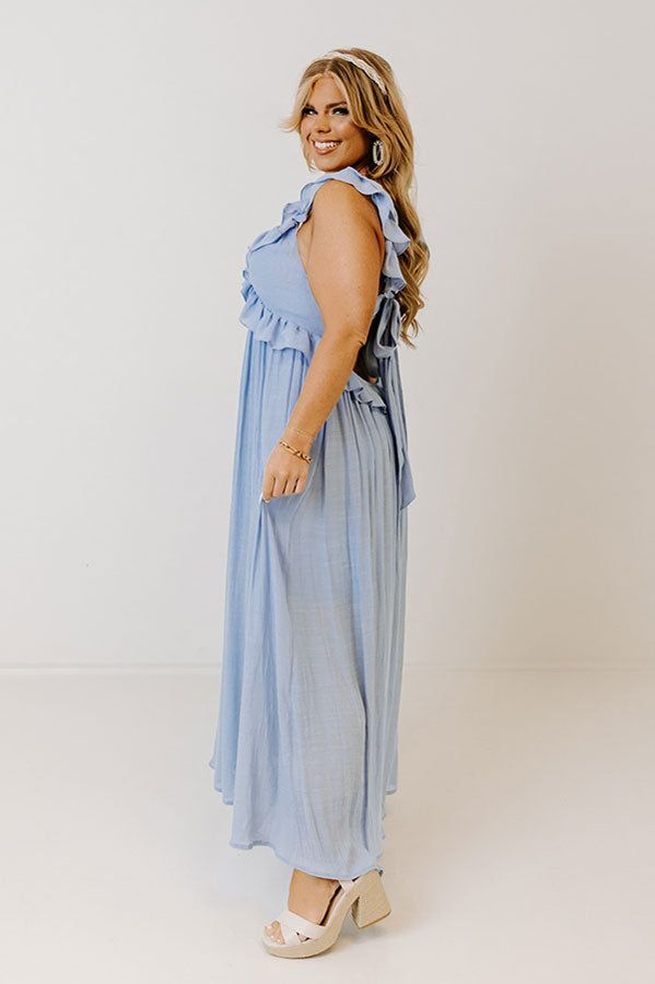 Shells By The Coast Ruffle Maxi Curves sold by Impressions product image thumbnail 4