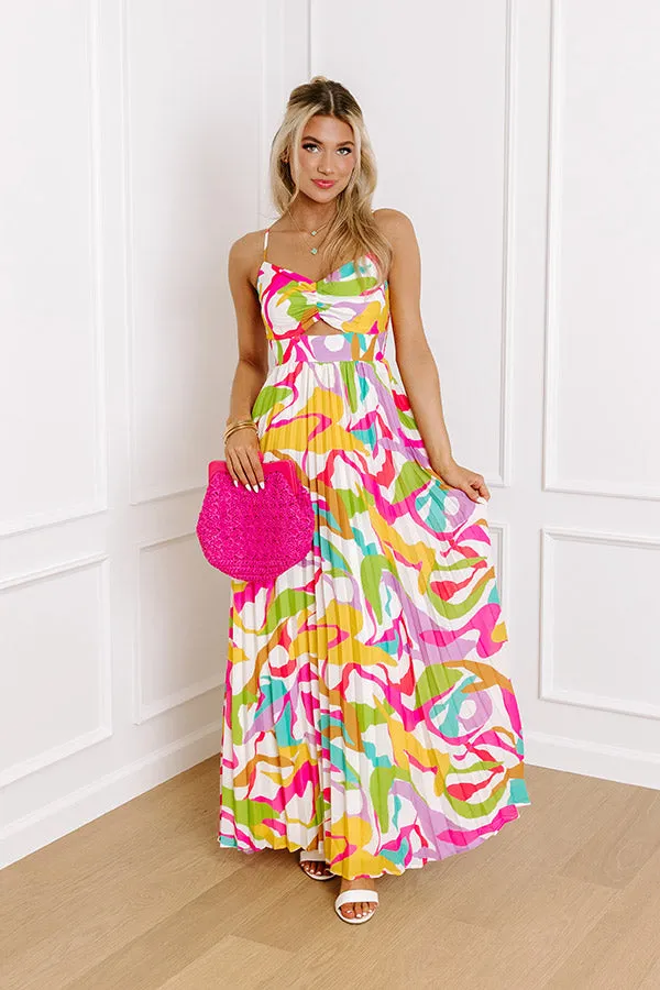 Bold and Bubbly Maxi Dress sold by Impressions