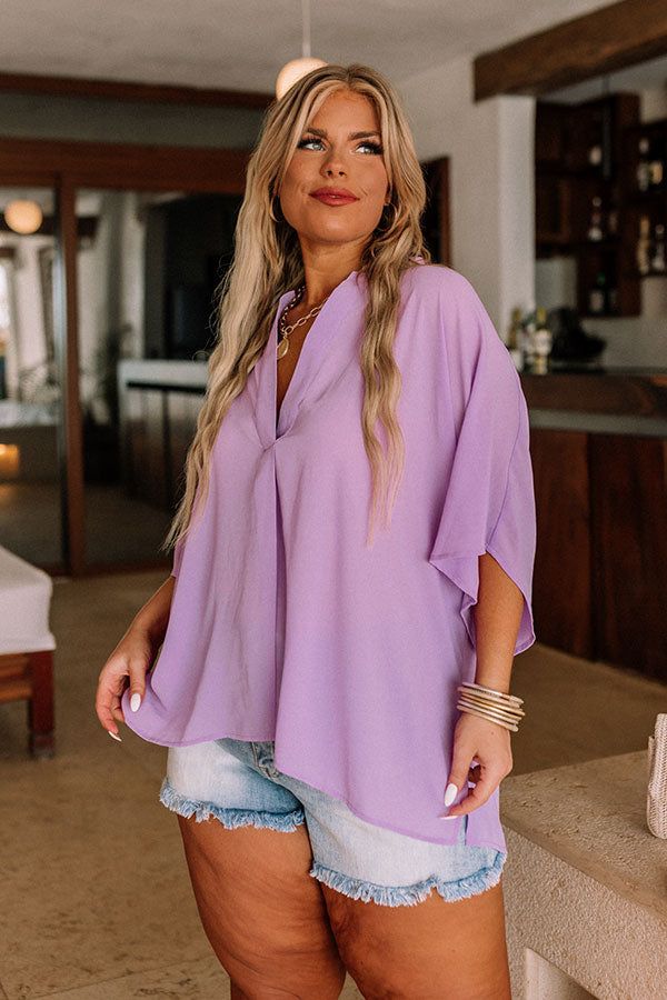 Creating Memories Shift Top In Lavender Curves sold by Impressions product image thumbnail 3