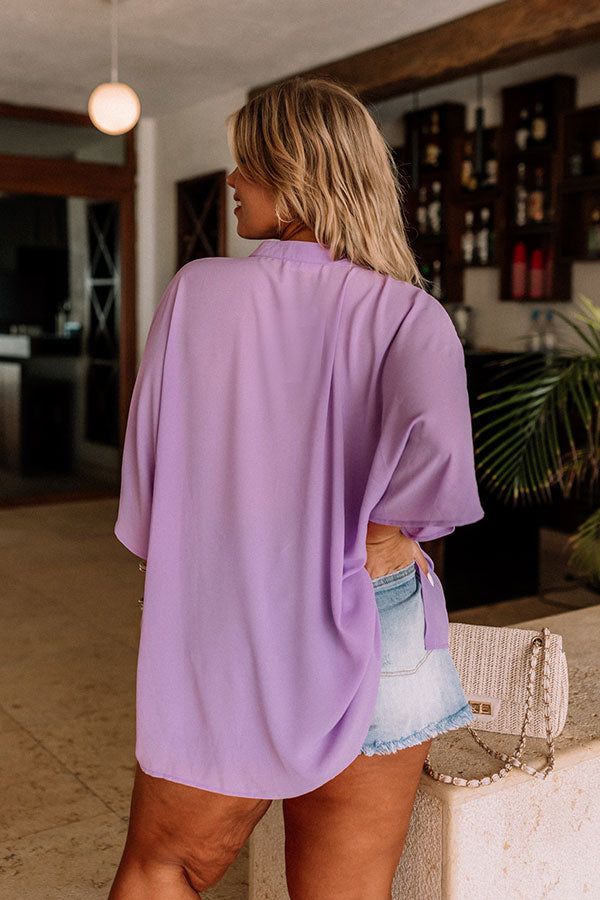 Creating Memories Shift Top In Lavender Curves sold by Impressions product image thumbnail 4