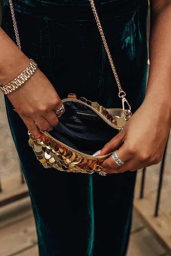 Bring The Sparkle Sequin Purse In Gold sold by Impressions product image thumbnail 3