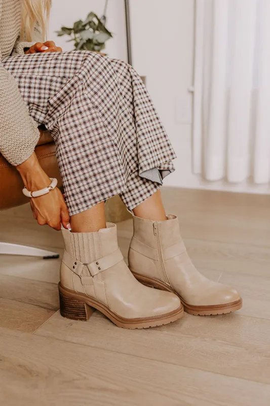 The Sloane Faux Leather Bootie sold by Impressions