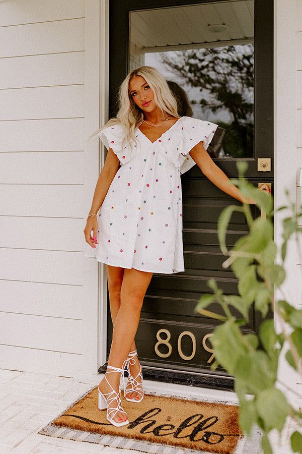 Grand Vision Embroidered Mini Dress sold by Impressions product image thumbnail 2