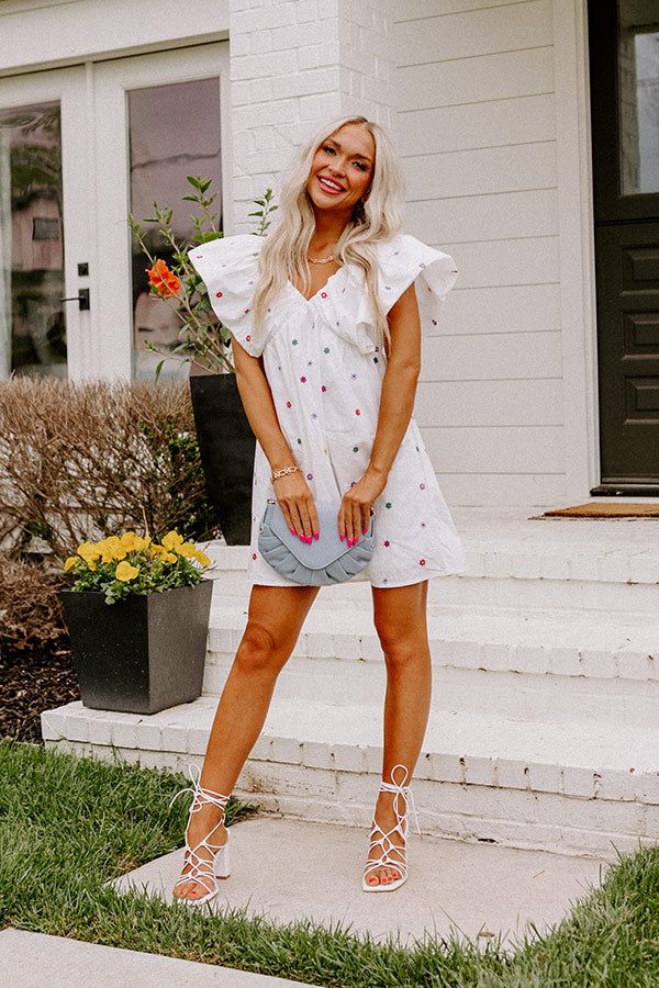 Grand Vision Embroidered Mini Dress sold by Impressions product image thumbnail 4