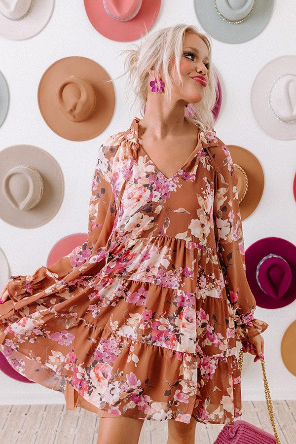 Easy To Please Floral Shift Dress sold by Impressions product image thumbnail 2