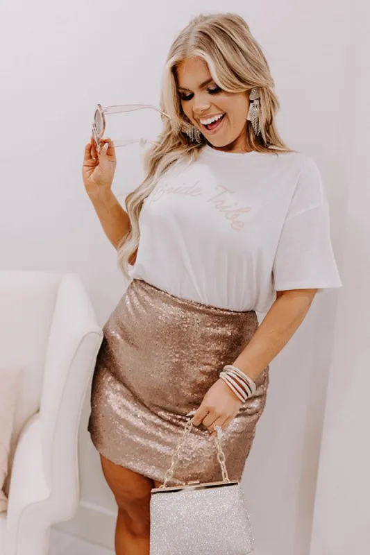 Bride Tribe Shift Tee Curves sold by Impressions