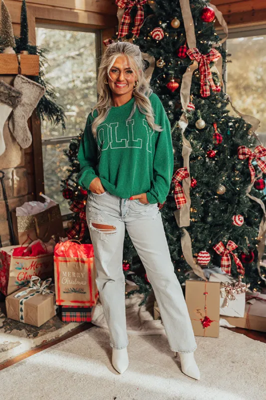 Jolly Graphic Tee In Green sold by Impressions