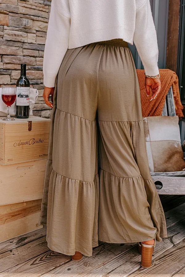 Caught Crushing High Waist Pants In Warm Taupe sold by Impressions product image thumbnail 5