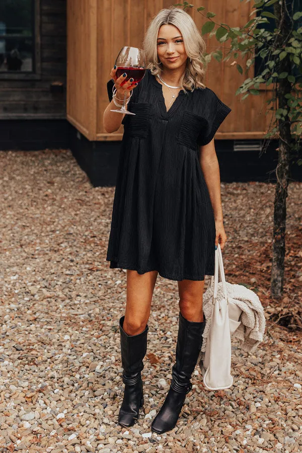 Long Weekend Wonderful Shift Dress In Black sold by Impressions product image thumbnail 2