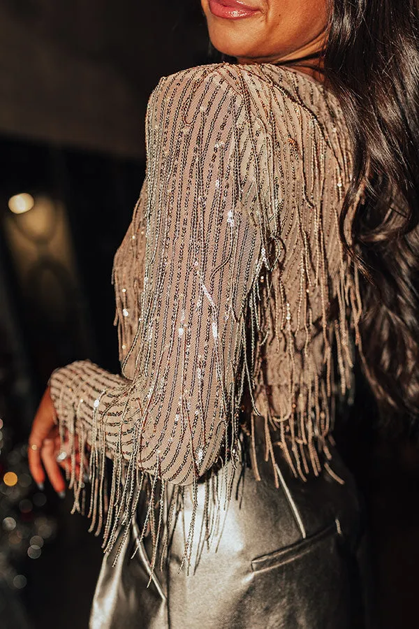 Luxury Lineage Sequin Bodysuit sold by Impressions product image thumbnail 5