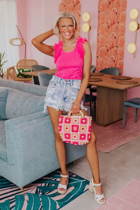 Better Stand Out Top In Pink sold by Impressions