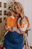 Autumn Brunch Knit Sweater in Cinnamon Curves sold by Impressions