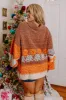 Autumn Brunch Knit Sweater in Cinnamon Curves sold by Impressions