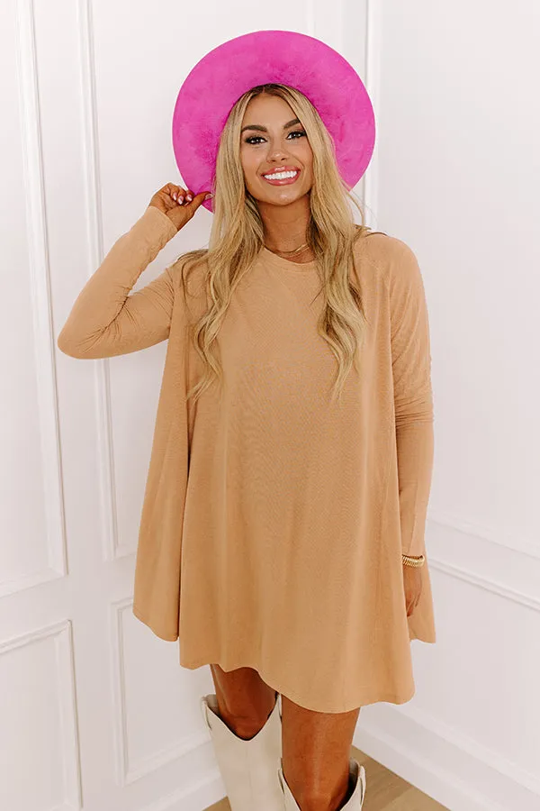 New Chapter Tunic Dress In Iced Latte sold by Impressions product image thumbnail 4