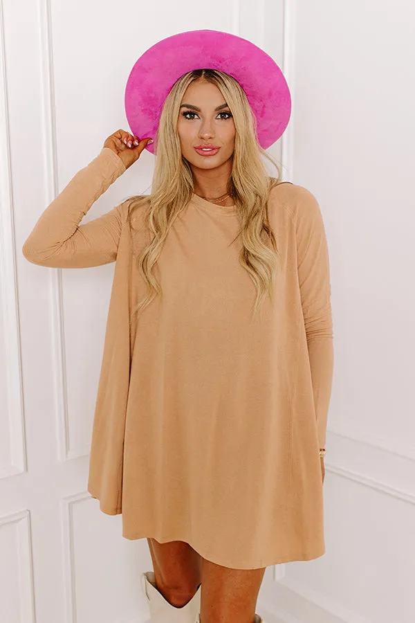 New Chapter Tunic Dress In Iced Latte sold by Impressions